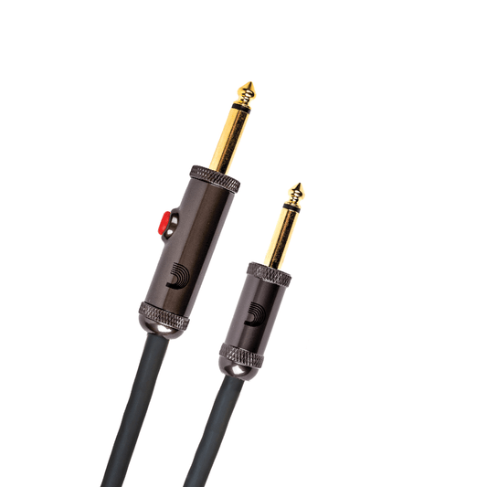 D'Addario Circuit Breaker Series 15Ft Instrument Cable PW-AGL-15