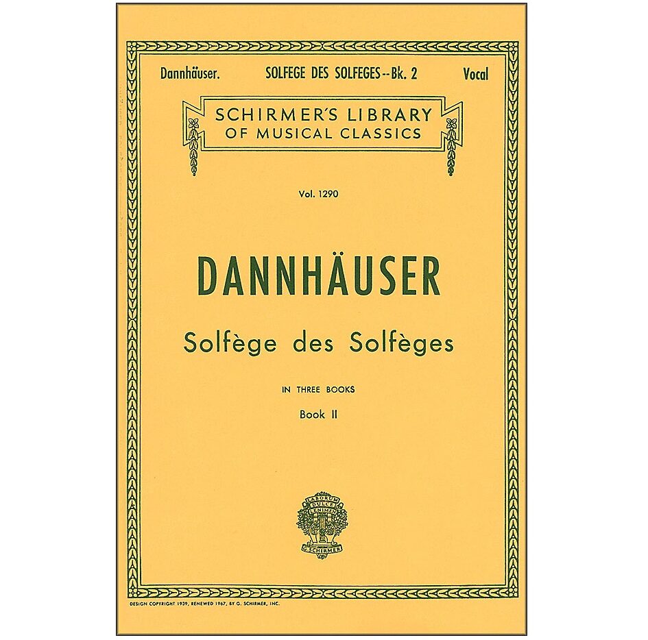 Dannhauser Solfeo De Los Solfeos Libro II