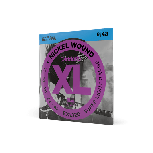 D'Addario Exl 120 09-42  Super Light Set