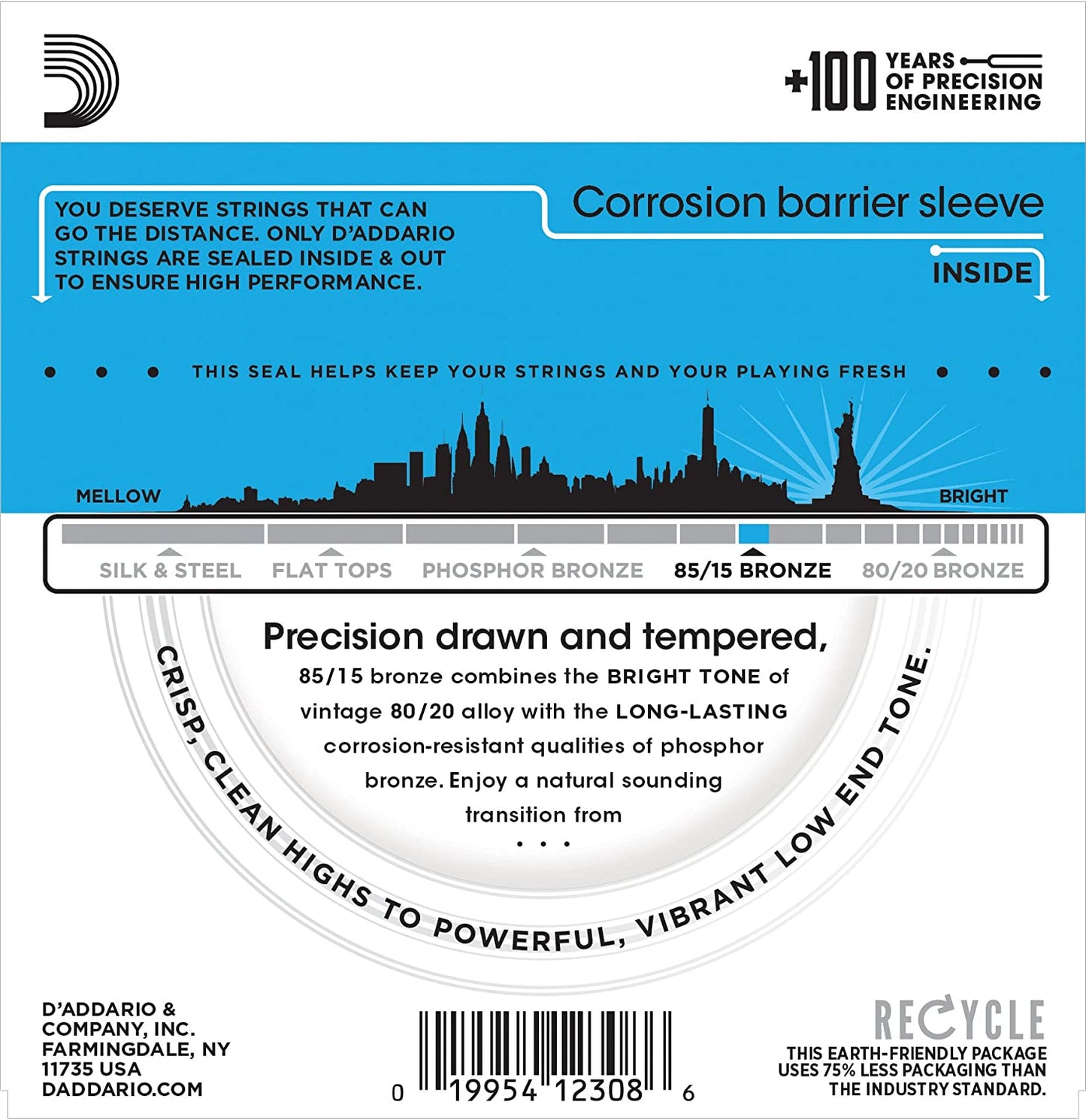 D'Addario Light .011-.052 EZ910