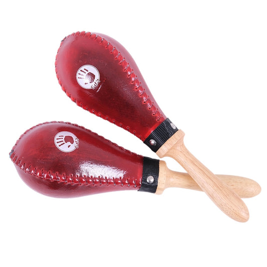 5d2 Rawhide Maracas Red Large M700-RD