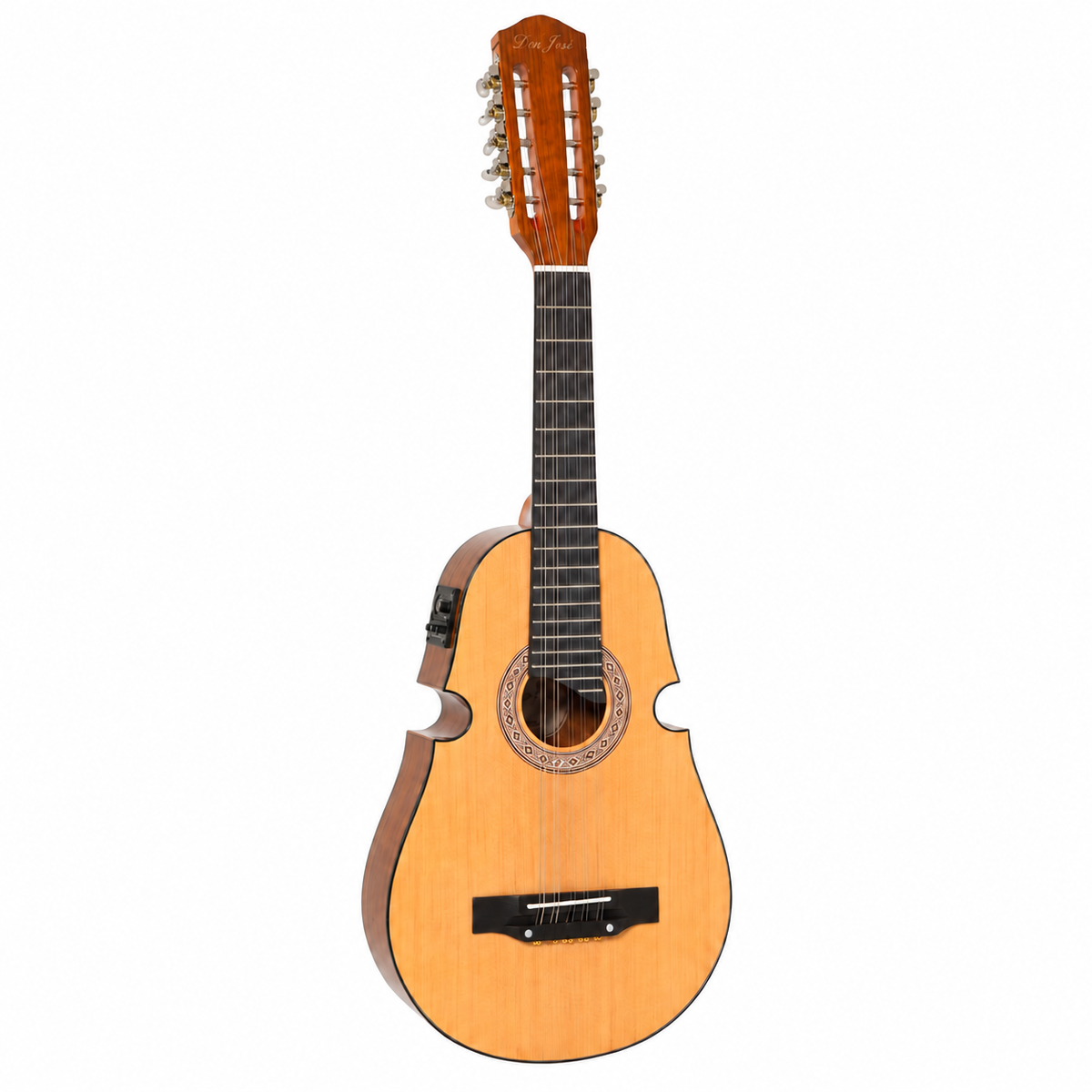 Don Jose Cuatro Puerto Rico with Pickup and Bag  Dj-C730EQ-NT