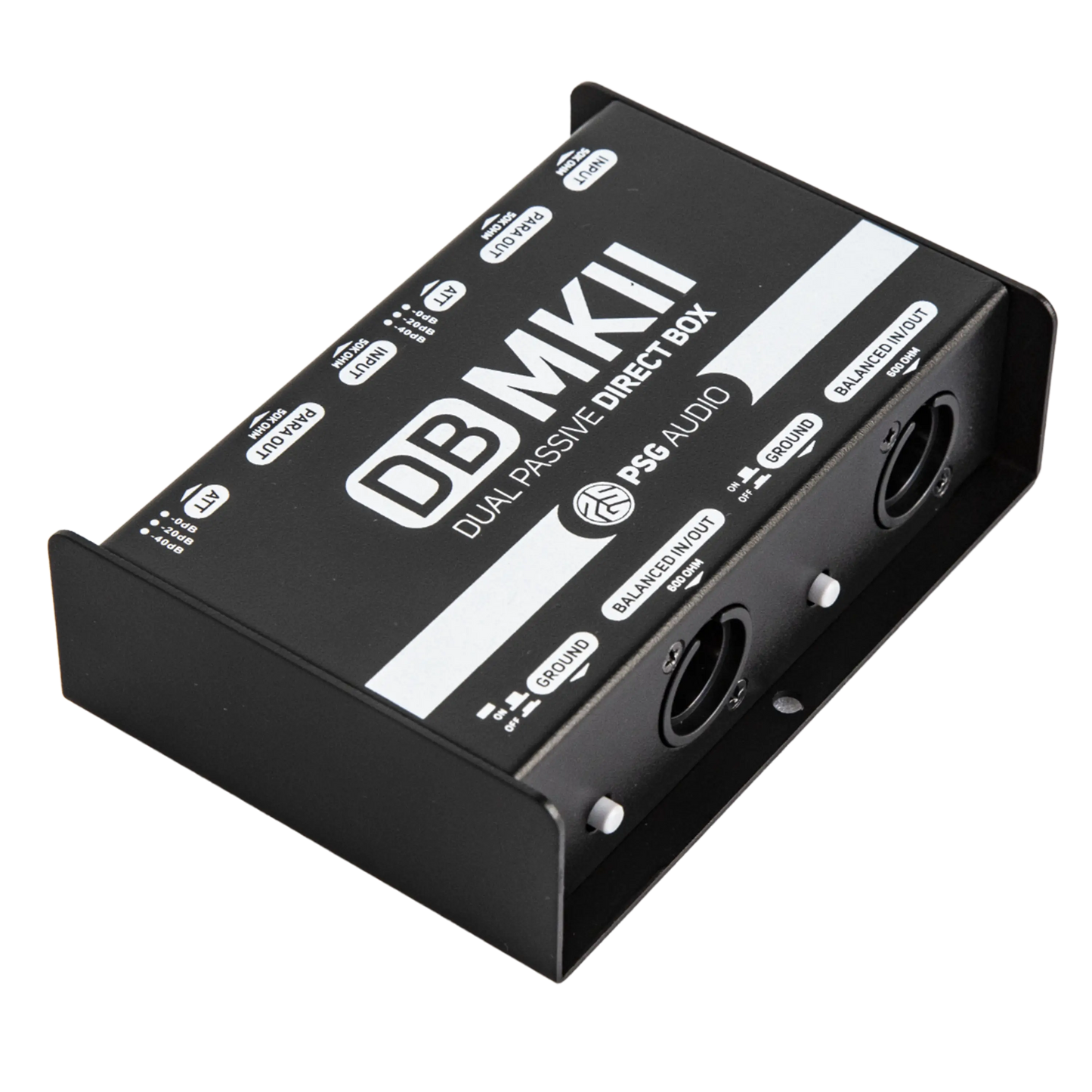 PSG Audio Dual Direct Box with Ground Lift and Attenuator DB-MKII