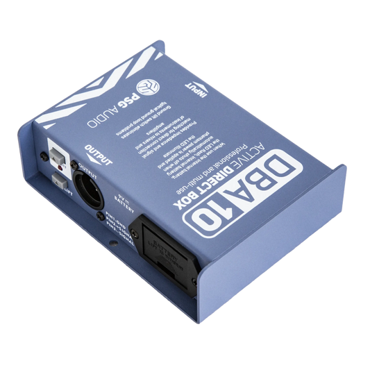 PSG Audio Active Direct Box with Ground Lift and Attenuator DBA-10