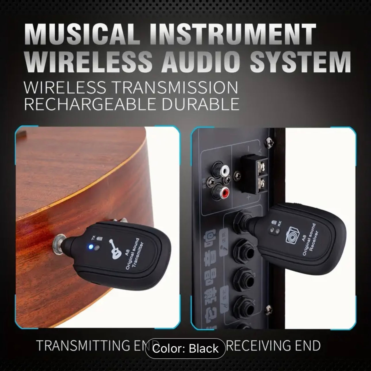RMS Instrument-Speaker Wireless System A-8