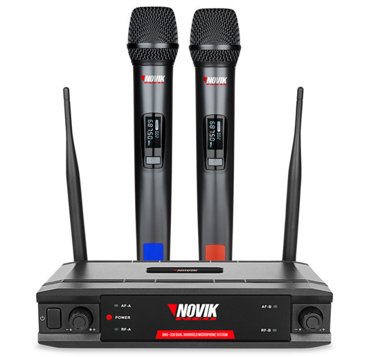 Novik Neo Dual Handheld Wireless Microphones UNK-330