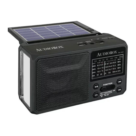 Audiobox Multi-Band Solar Radio RX-12BT