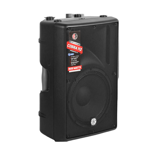 PSG Audio 12" Powered Speaker 1600 Watts with Bluetooth COBRA 112