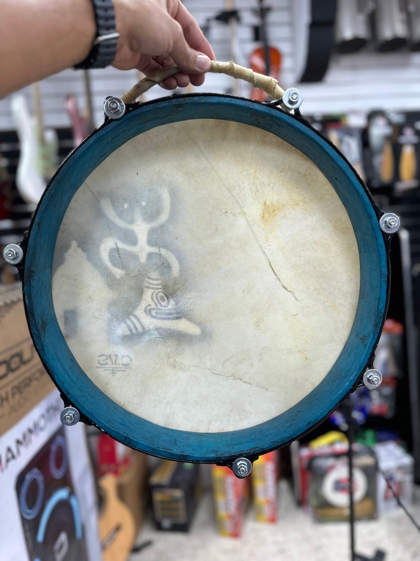 CVS Professional Pandero Seguidor 16" – Handcrafted for Raquel Music Store