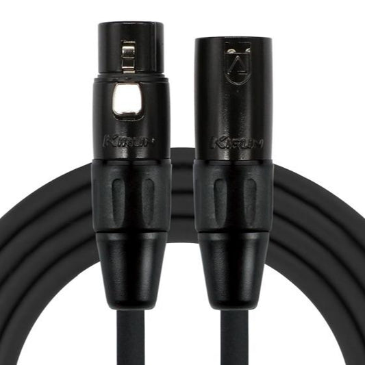 Kirlin Microphone Cable 3FT  XLR-XLR MPC-270PB-3FT/BK 20AWG