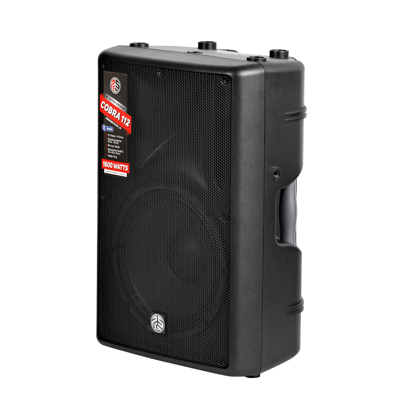 PSG Audio 12" Powered Speaker 1600 Watts with Bluetooth COBRA 112