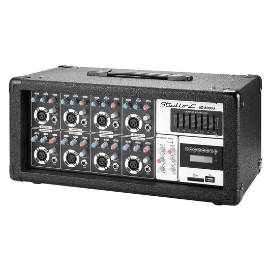 Studio Z Power Head Mixer MP3 & USB SZ-8200U