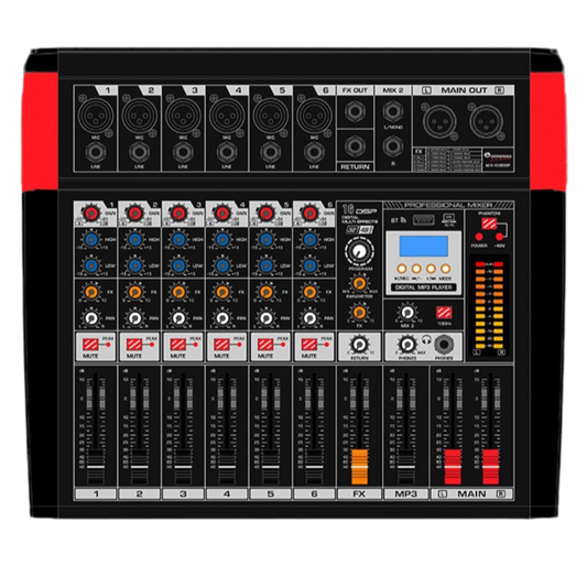 SOUNDTRACK 6 CH Mixing Console MIX-600DSP