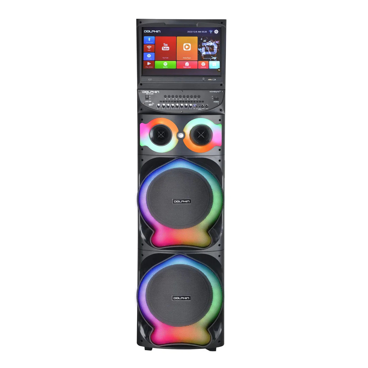 Dolphin Dual 12” Event Karaoke Speaker XL-2120