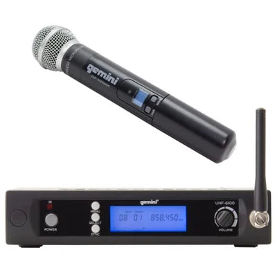 Gemini Wireless Microphone UHF-6100M-R2