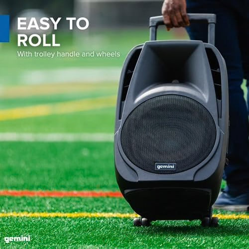 Gemini 15" Active Battery Powered Loudspeaker ES-15 TOGO