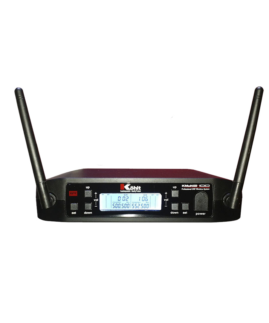 Kohlt UHF Wireless Microphone Kmulti 2-100UHF