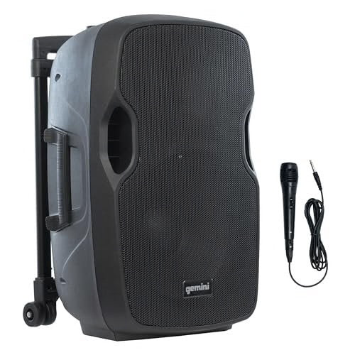 Gemini 12" Portable Powered Bluetooth Speaker AS-12TOGO