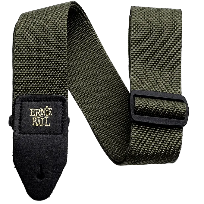 Ernie Ball Strap Olive  P04048