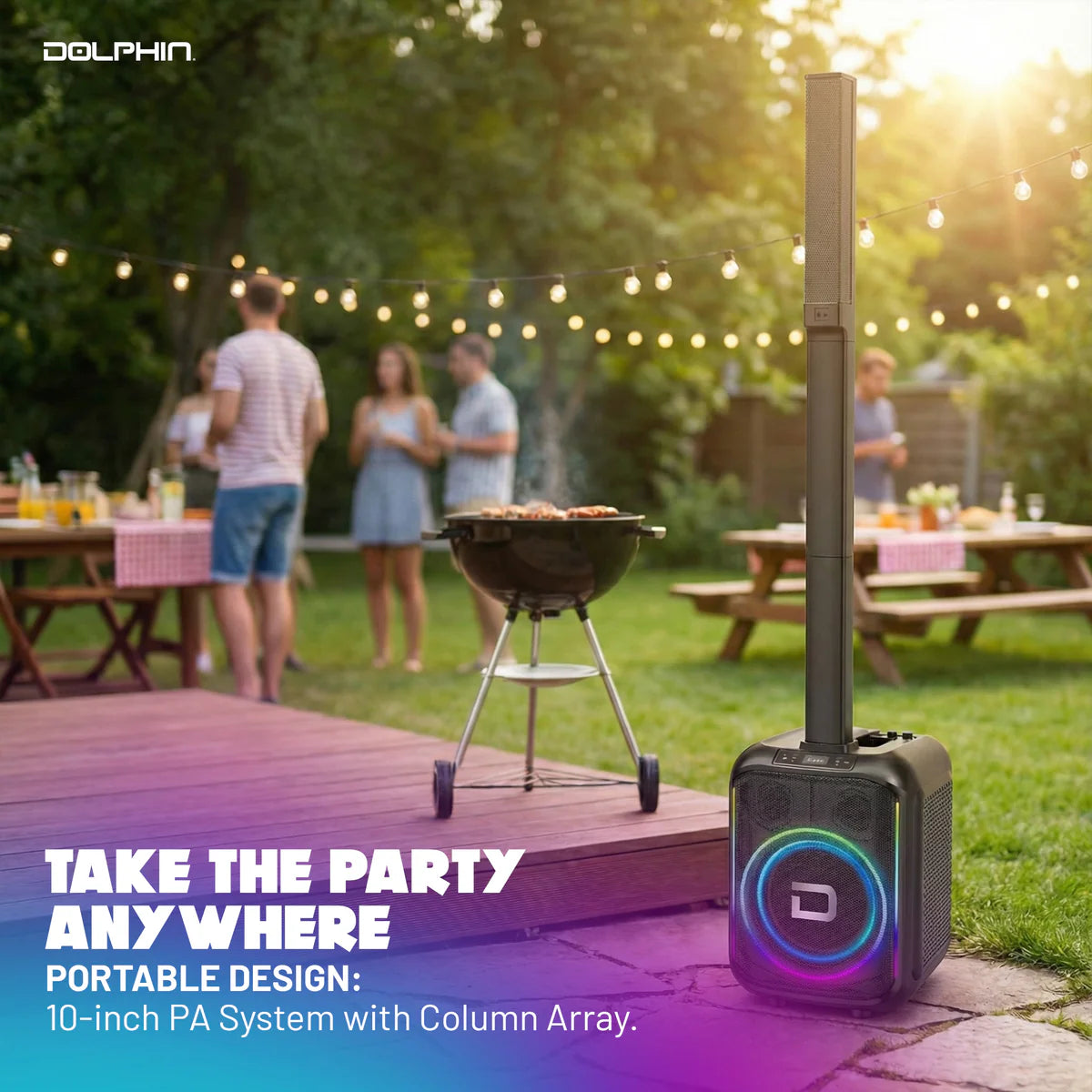 Dolphin Active Line Array Bass tower SPA-10R