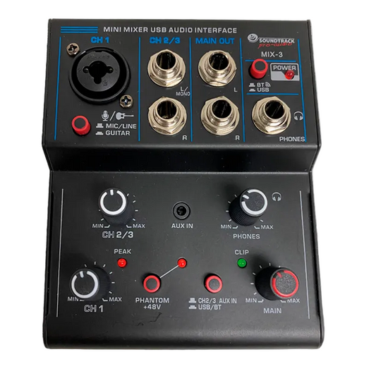 Soundtrack Passive Mixing Console 3 CH MIX-3
