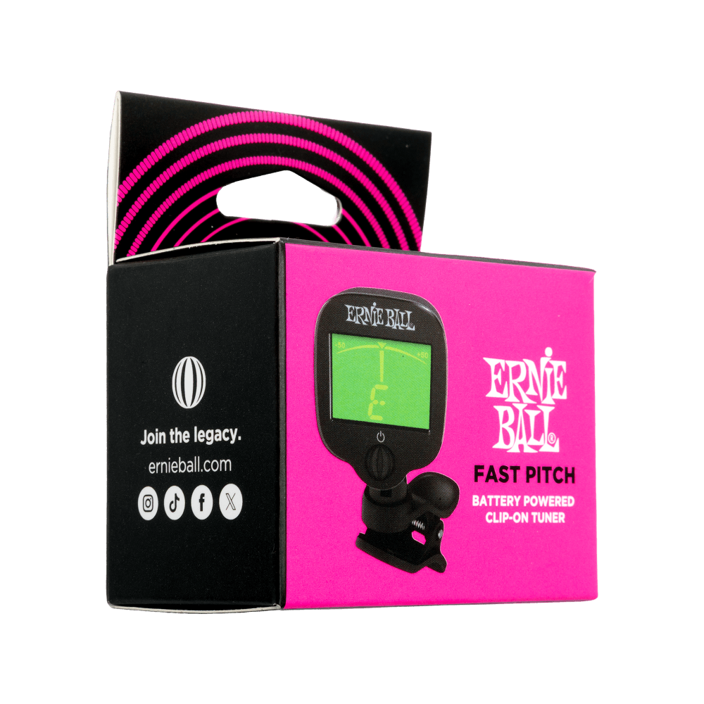 Ernie Ball Fast Pitch Clip-On Tuner E-9644