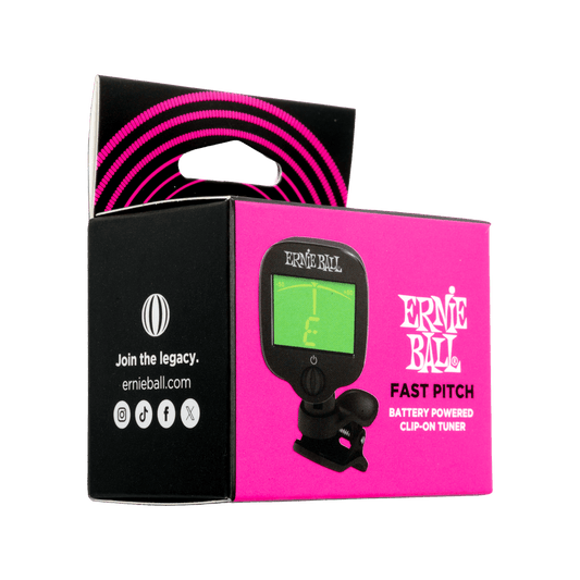 Ernie Ball Fast Pitch Clip-On Tuner E-9644