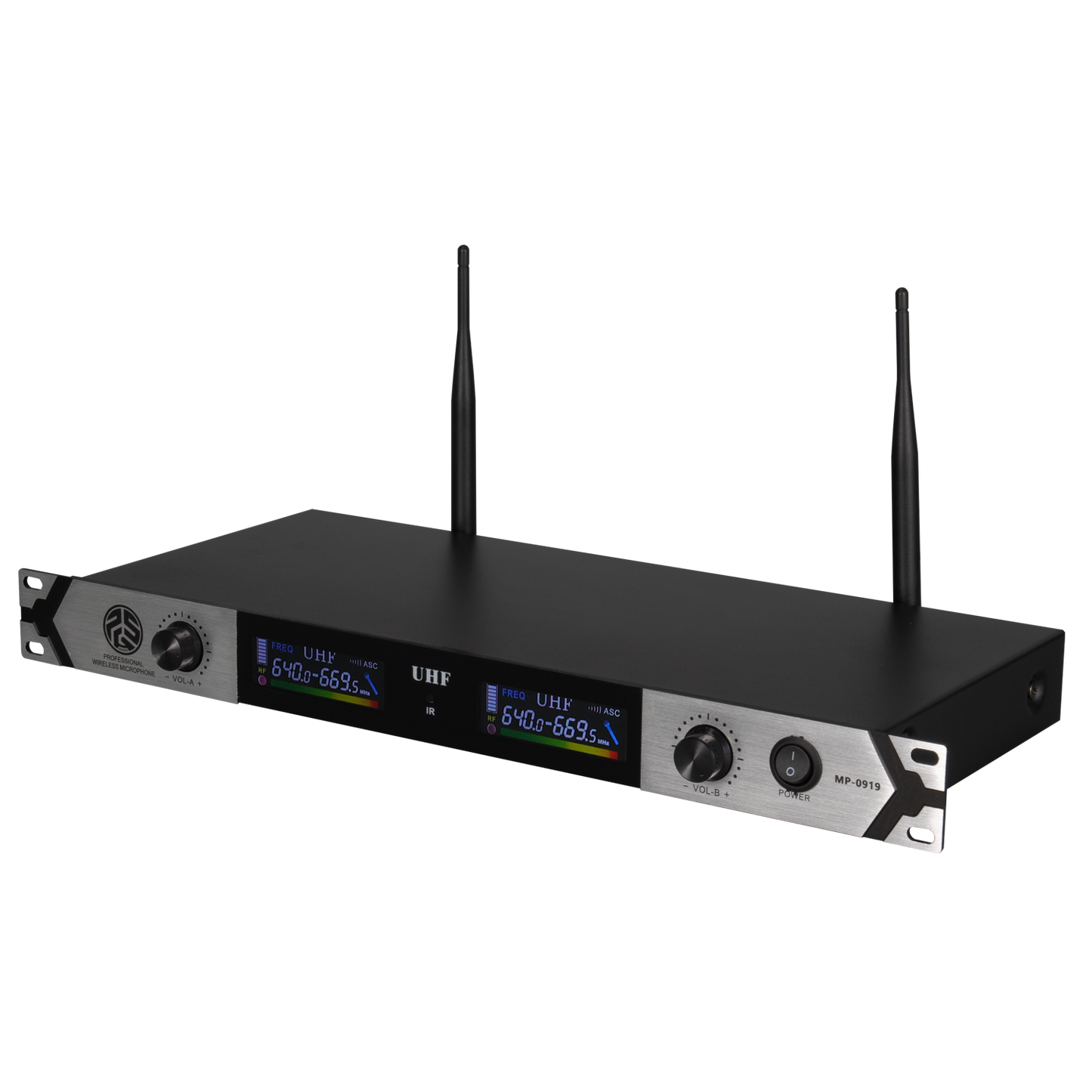 PSG Audio UHF Wireless Microphones Multi-Frequency MP-0919