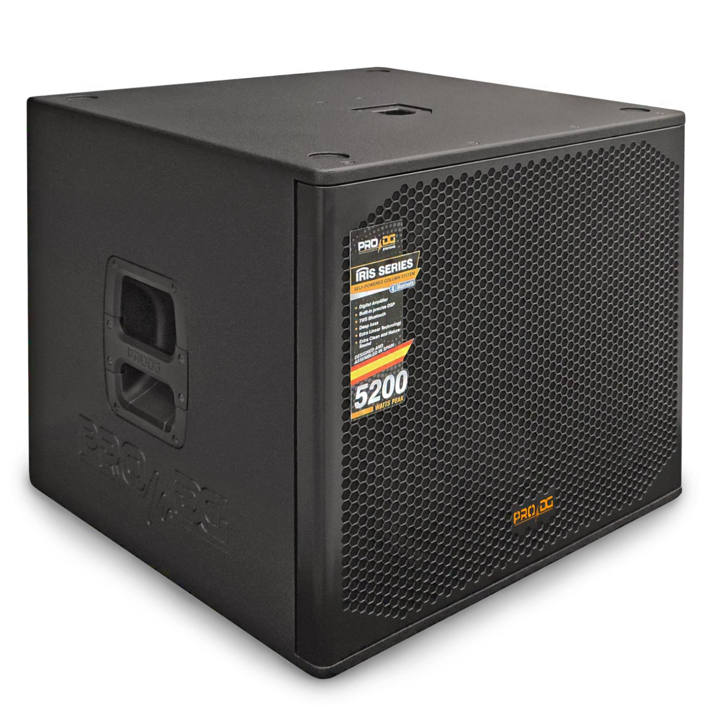 Pro DG 18" Powered Column System 2400 Watts and Bluetooth IRIS