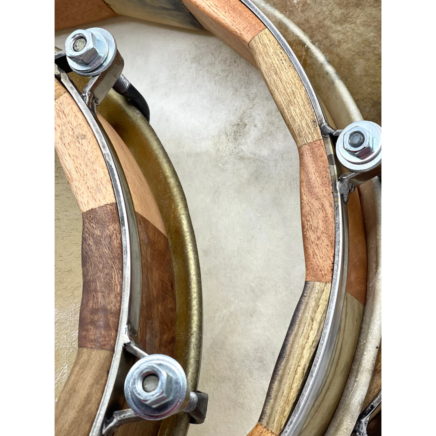 Professional Pandero Set – Handcrafted by Panderos PR × Raquel Music Store Special Order