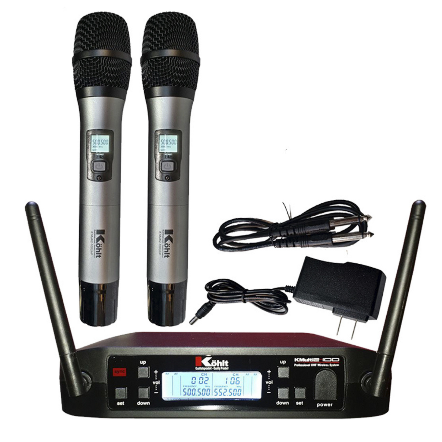 Kohlt UHF Wireless Microphone Kmulti 2-100UHF