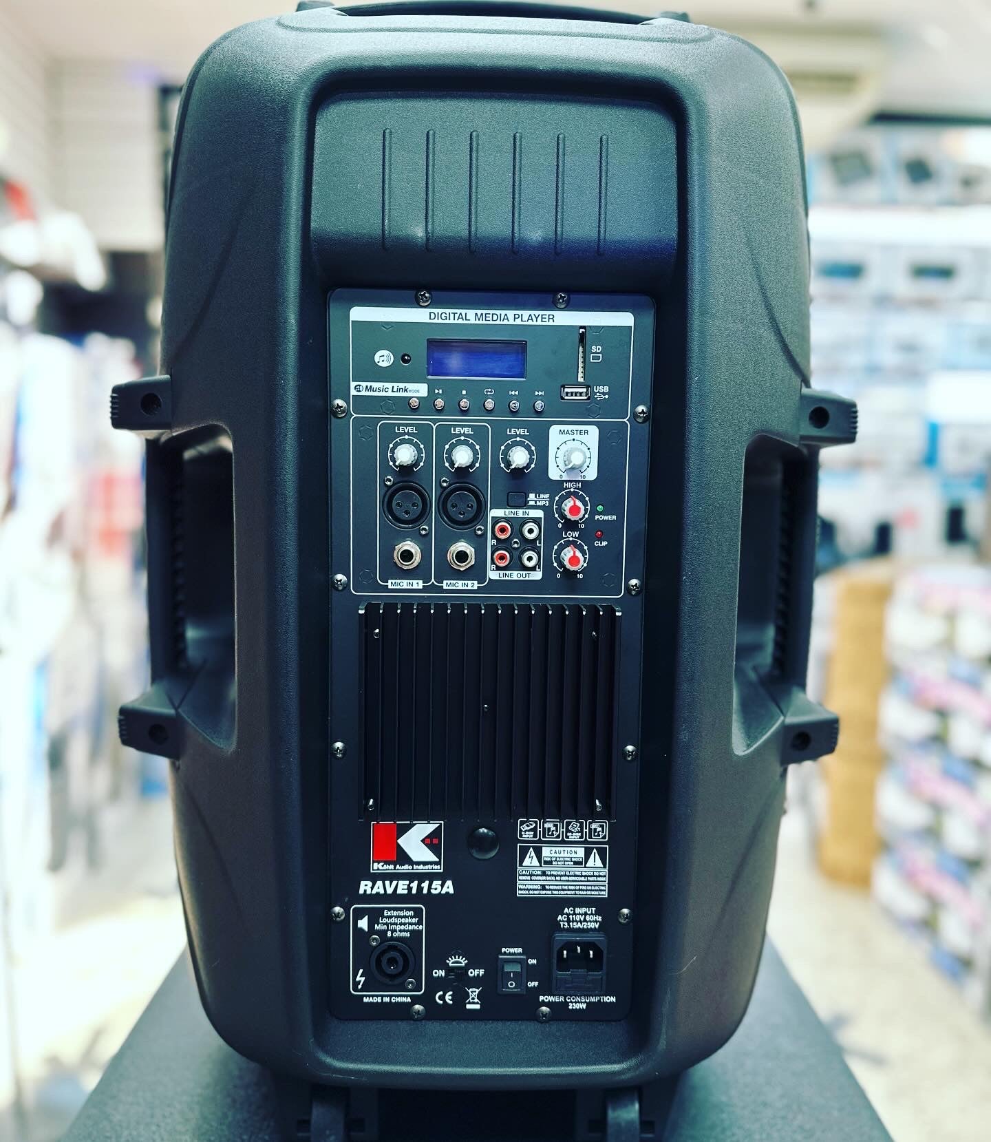 Kohlt Active PA Speaker 15" Rave Serie 115A