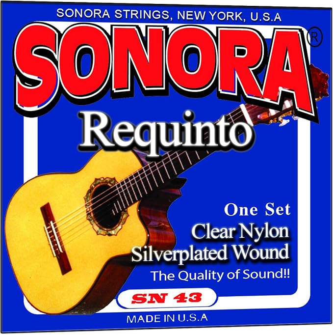 Sonora Clear Nylon Requinto Strings SN43