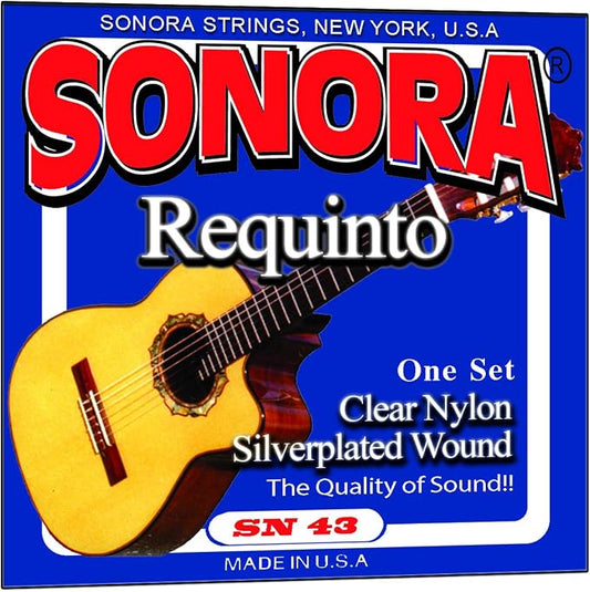 Sonora Clear Nylon Requinto Strings SN43