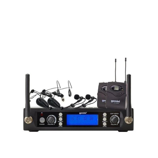 Gemini Headset Wireless Microphone UHF-6200HL