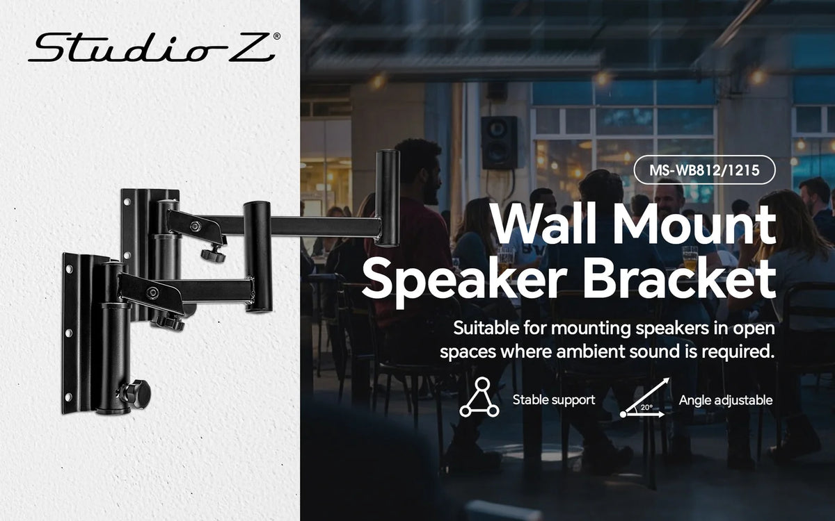 Studio Z 8”/10” Speaker Wall Bracket MS-WB812