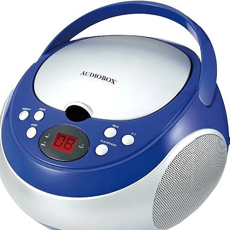 Audiobox Portable CD Player with Radio AM/FM CDX-100