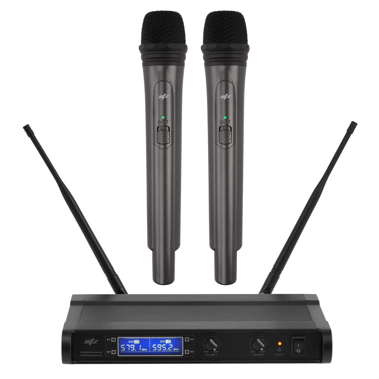 STZ Wireless Dual Microphones UHF STZ-W8002