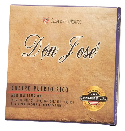 Don José Cuatro Strings Set Medium Tension DJ-XC4-MT