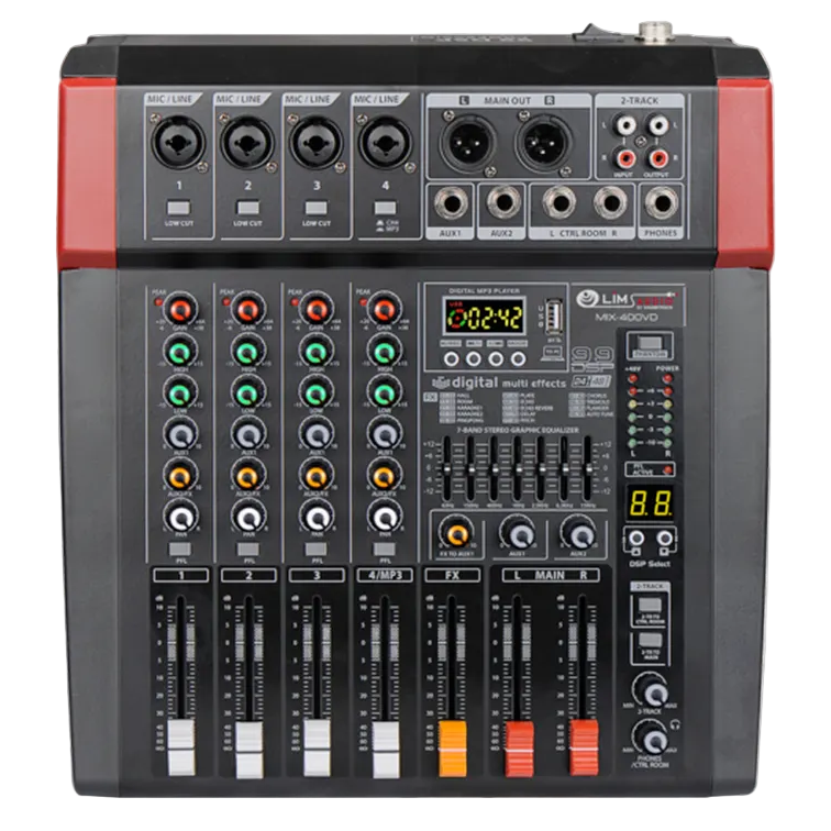 Soundtrack 4 Ch Powered Mixing Console MIX-400VD