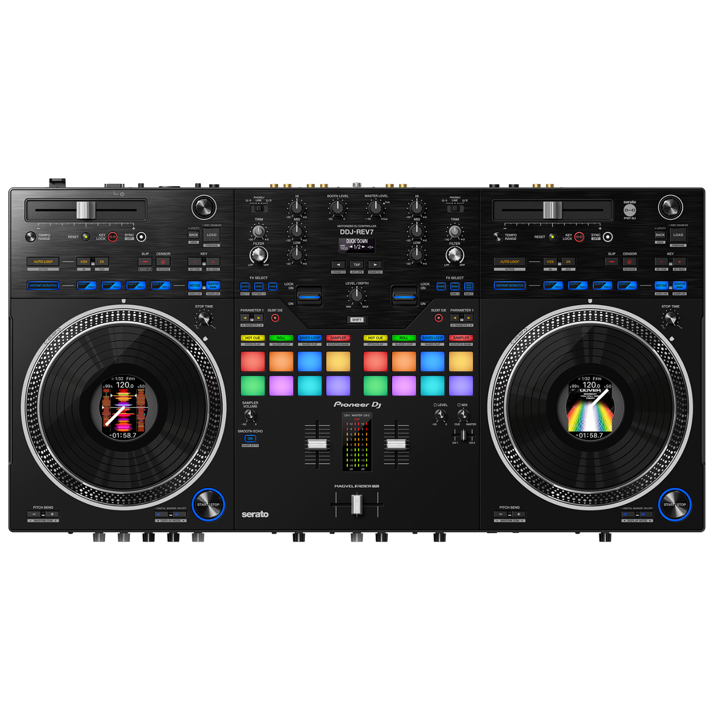 Pioneer DJ DDJ-REV7 Professional Scratch DJ Controller (Special Order)