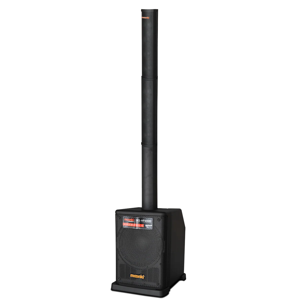 Moonki 12" Powered Column System 500 Watts RMS and Bluetooth MS-HF6500