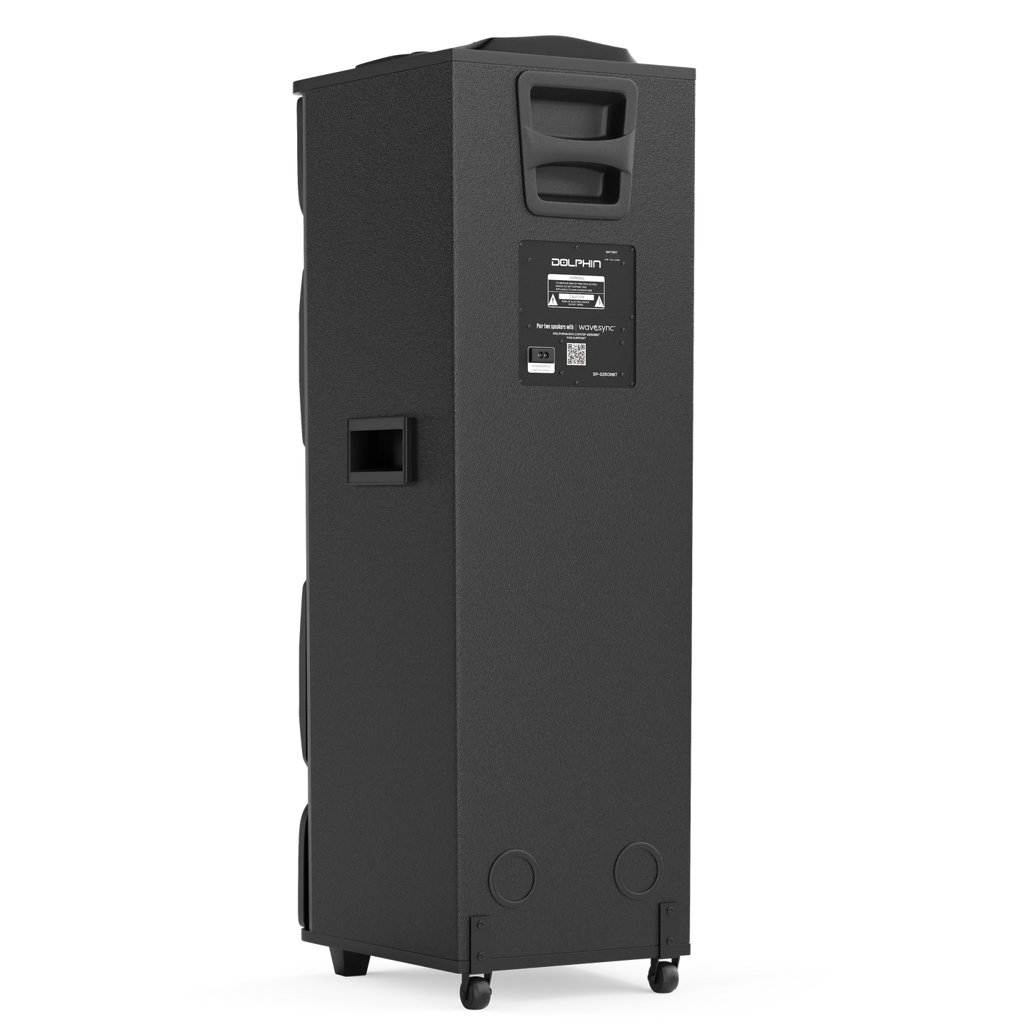 Dolphin Rechargeable Party Station 2X12” 6000W Watts SP-2250RBT