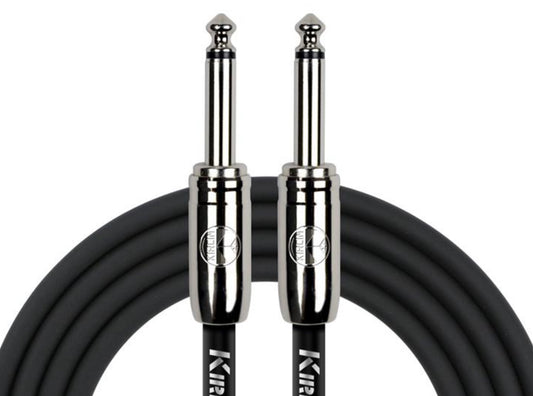 Kirlin 20Ft Instrument Cable 20’ 1/4-1/4 IPCC-201PN/BK 20AWG