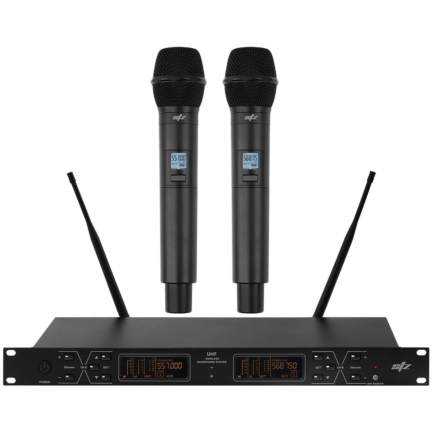 STZ Wireless Dual Microphones UHF STZ-W5502