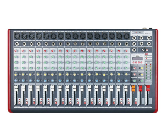 Revolution Professional Audio 16-Channel Mixer RV-M16U