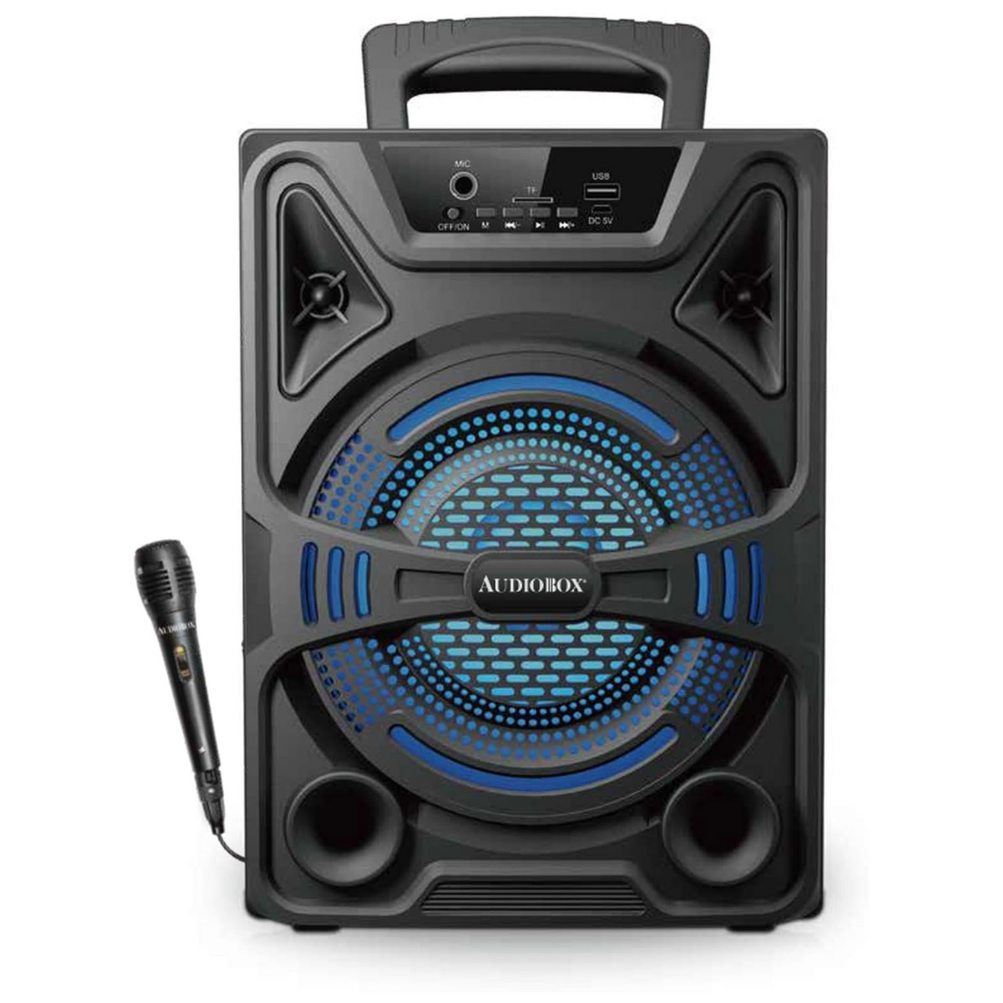 Audiobox Portable 8” Speaker with Microphone ABX-808R