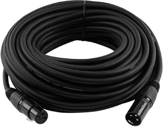 Studio Z XLR to XLR Microphone Cable 75Ft ZMV-24XMXF-75BP