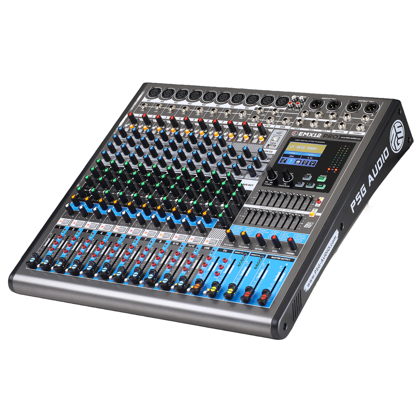 PSG Audio Mixer 12 Channels EMX-12