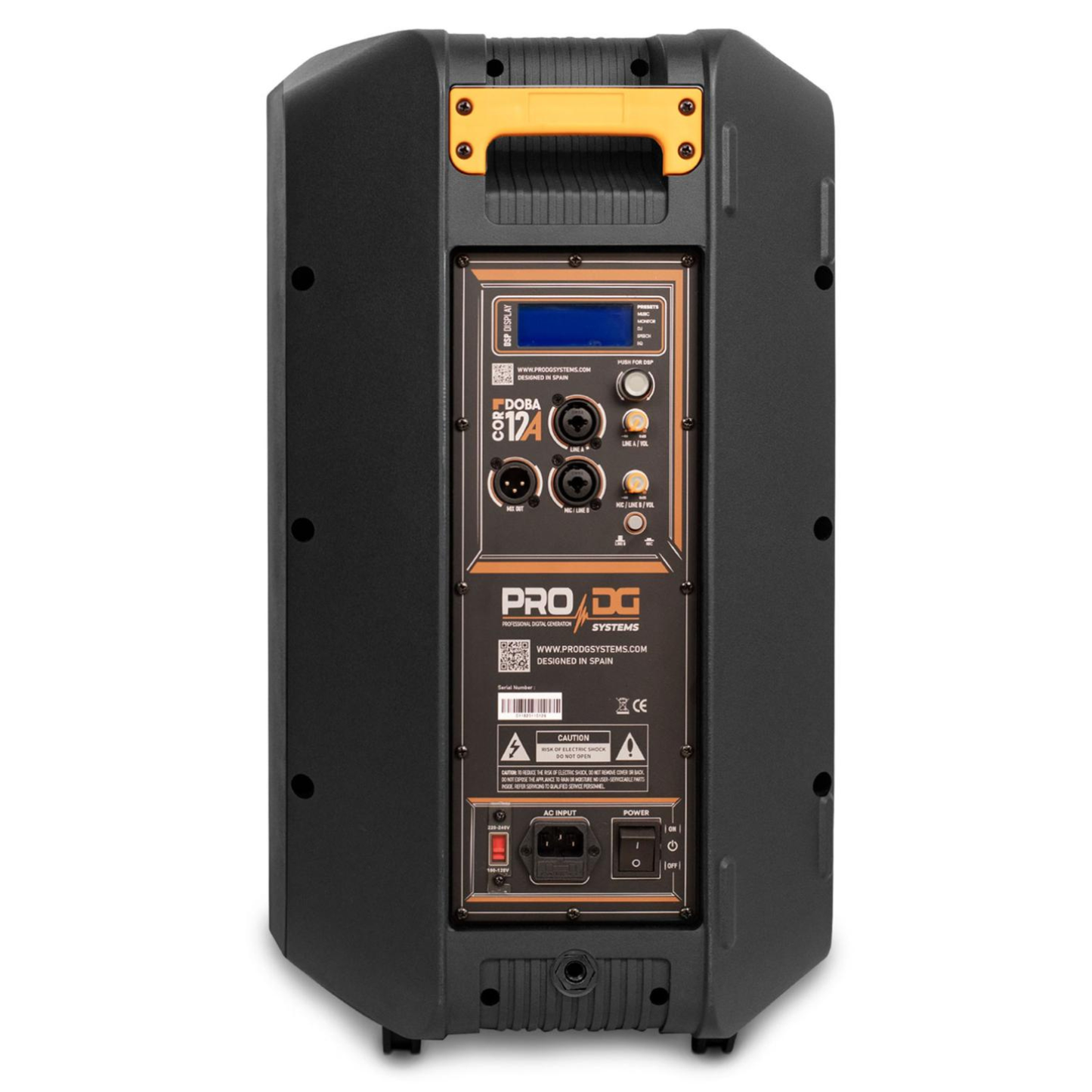 PRO DG Systems Powered Speaker Cordoba 12A 2000W